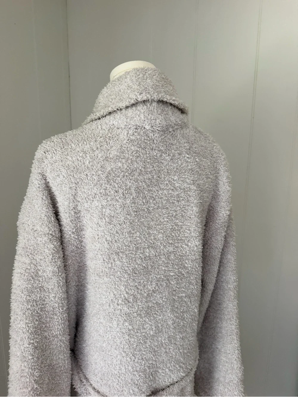 Barefoot Dreams CozyChic Bath Robe in Light Gray